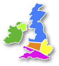 Map of regions